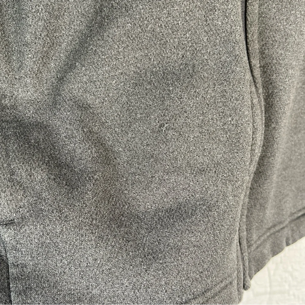 Patagonia Ukiah Jacket Fleece Full Zip Mens Size Large Gray Coat Sporty HOLES L